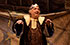 King Lear at court dividing his kingdom